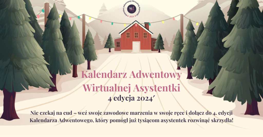Kalendarz Adwentowy Wirtualnej Asystentki 2024'